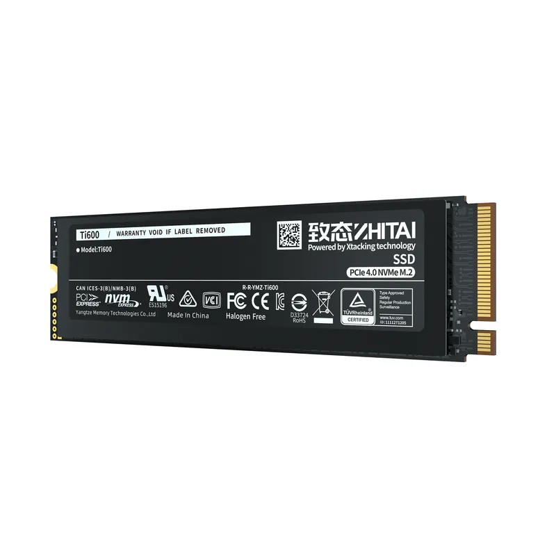 ZhiTai 致態 M.2 Ti600 500GB NVMe Gen4 SSD(R:6000,W:3000)