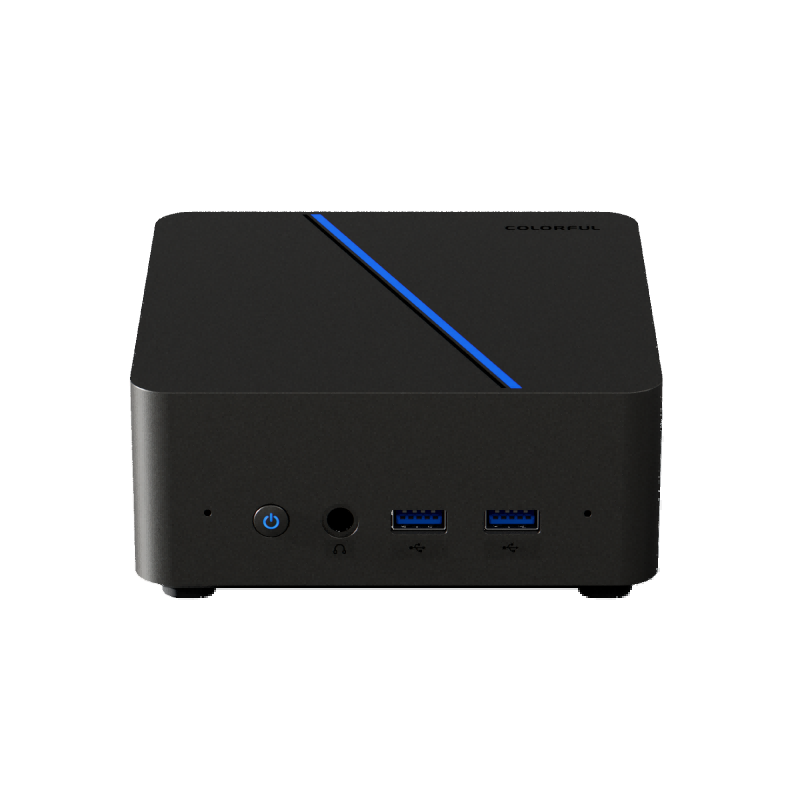 Colorful CMNH01 12450 Mini PC Black  (i5-12450H, 16GB RAM, 512GB SSD, HDMI*1,DP*1,USB-C*1, WiFi 6E,BT5.2, Win11Home,CF-CMNH01-12450)
