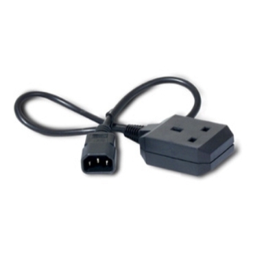 APC Power Cord, C14 to BS1363 (UK), 1m  AP98813RD