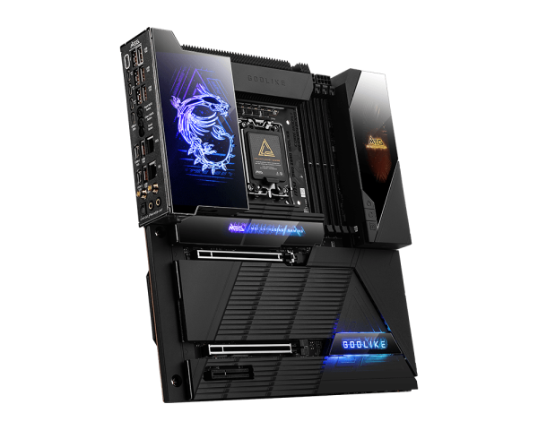 MSI微星 MEG Z890 GODLIKE LGA1851 E-ATX MB, 10G LAN*1, 5G LAN*1, WIFI 7, TB4