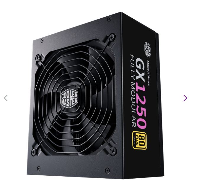 Cooler Master GX1250 Gold 1250W Full Modular (全模組) ATX Power Supply 80PLUS金牌 ( MPE-C501-AFCAG)