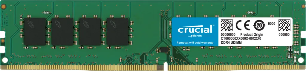 Crucial DDR4 3200MHz 16GB UDIMM RAM (CT16G4DFS832A/CT16G4DFRA32A)