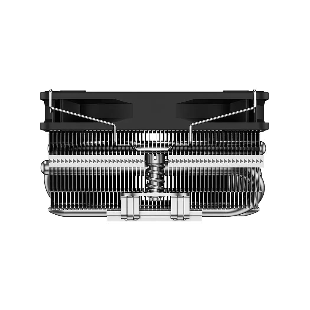 PCCOOLER RC400 53mm Height Black 黑色 Tower CPU Cooler