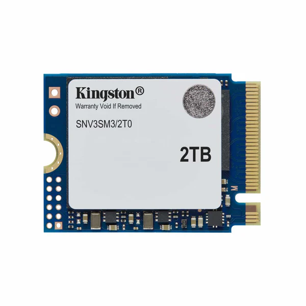 Kingston M.2 2230 2TB NV3 SNV3SM3/2T0 PCIe 4.0x4 NVMe SSD (R:6000MB/s W:5000MB/s, 5yr warranty)
