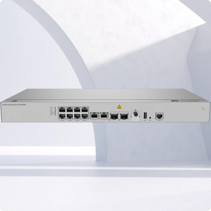 Huawei華為 USG6000F-S125 AI Firewalls  (10*GE RJ45+2*10GE SFP+, Build-in AC Power, Including SSL VPN 100 user, USG6000F-S125-AC)