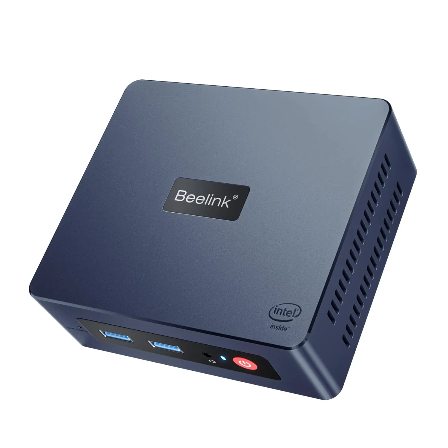 Beelink Mini S N5095 Mini PC (Intel Celeron N5095, UHD Graphics, 8GB SODIMM RAM, 256GB M.2 SSD, Win11 Home, WiFi 5, BT5.0, Gigalan x1, CS-BLMI50B)