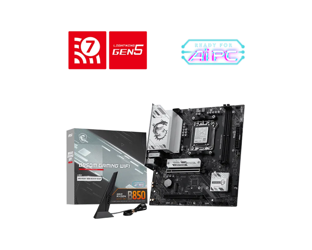 MSI B850M GAMING WIFI AM5 mATX MB