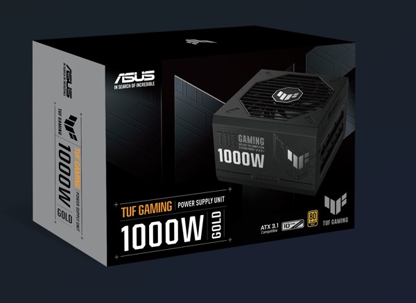 Asus 華碩TUF-GAMING-1000G/GOLD 1000W 80+ GOLD PCIe5.1 ATX3.1 Power