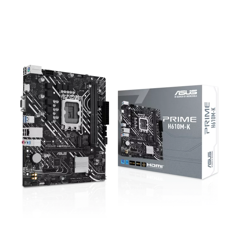 ASUS華碩 PRIME H610M-K DDR5 LGA1700 mATX Main Board