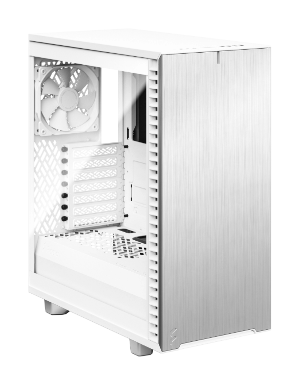 Fractal Design Define 7 Compact White Tempered Glass ATX Tower Case(FD ...