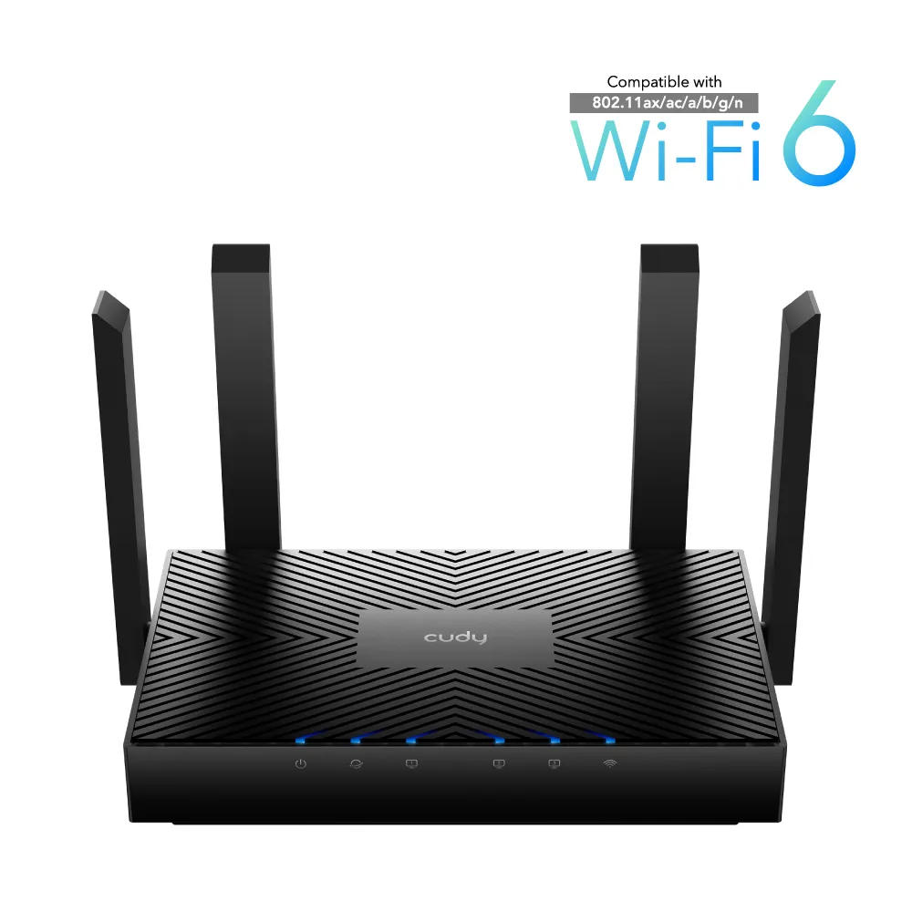 Cudy WR3000 Wireless-AX3000 Wifi 6 Router (160MHz, GIGA Lan*3)