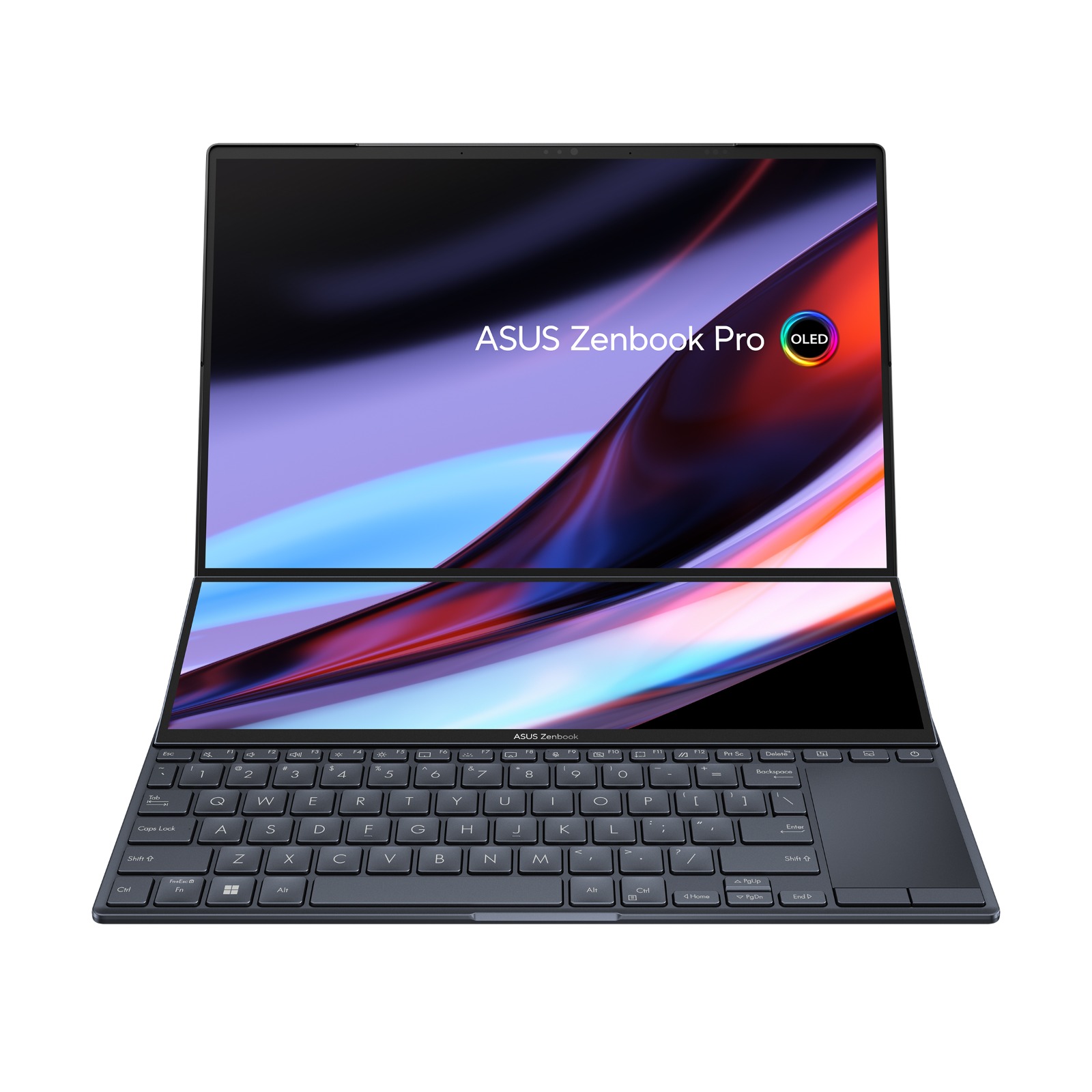 Asus Zenbook Pro 14 Duo OLED Notebook (i9-13900H, 32GB DDR5, 2TB NVMe Gen4, Win 11 Home, 2 years warranty, UX8402VV-OLED-TB9888WT)