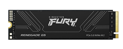 Kingston M.2 FURY Renegade Gen5 1TB NVMe SSD (SFYR2S/1T0, Read:14,200MB/s, Writer:11,000MB/s)