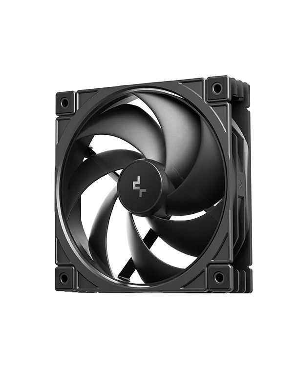 DEEPCOOL FD12 V2 12cm Case Fan (TH-DFD12V2, R-FD12V2-BKNPN1-G)