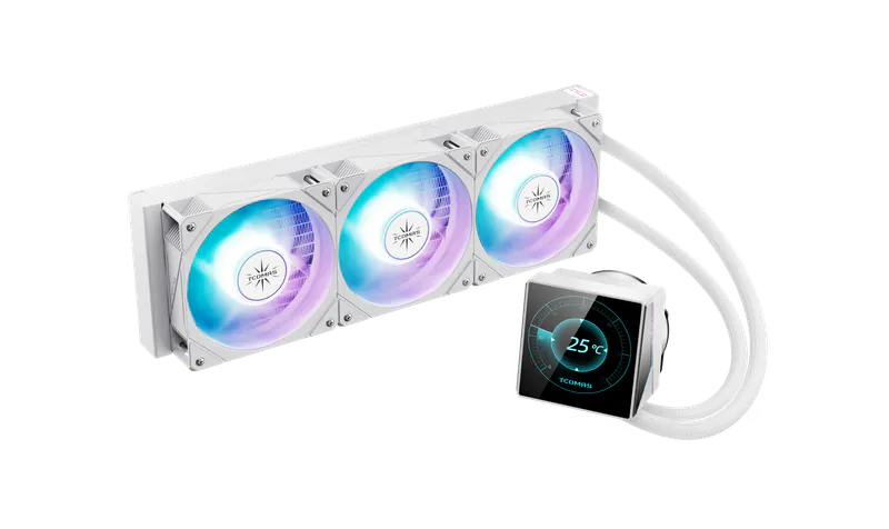 TCOMAS LG600 360 白色 Intel/AMD AIO LIQUID COOLER (3.95