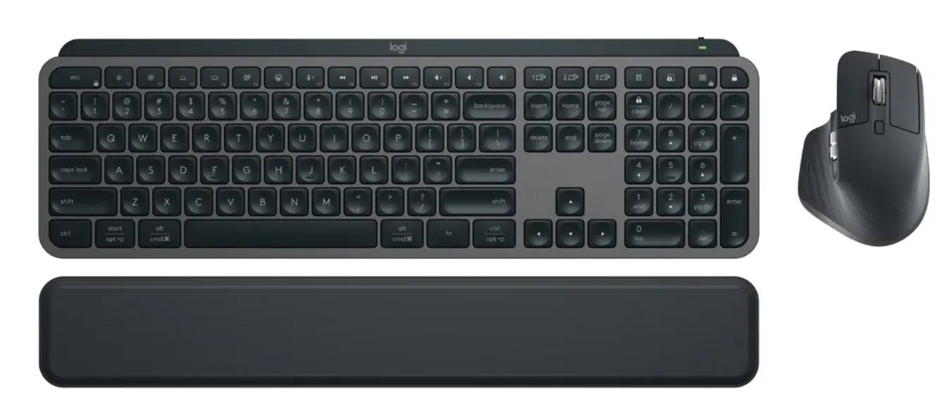 Logitech MX Keys S Combo (MX Master 3S, MX Keys S & MX Palm Rest)