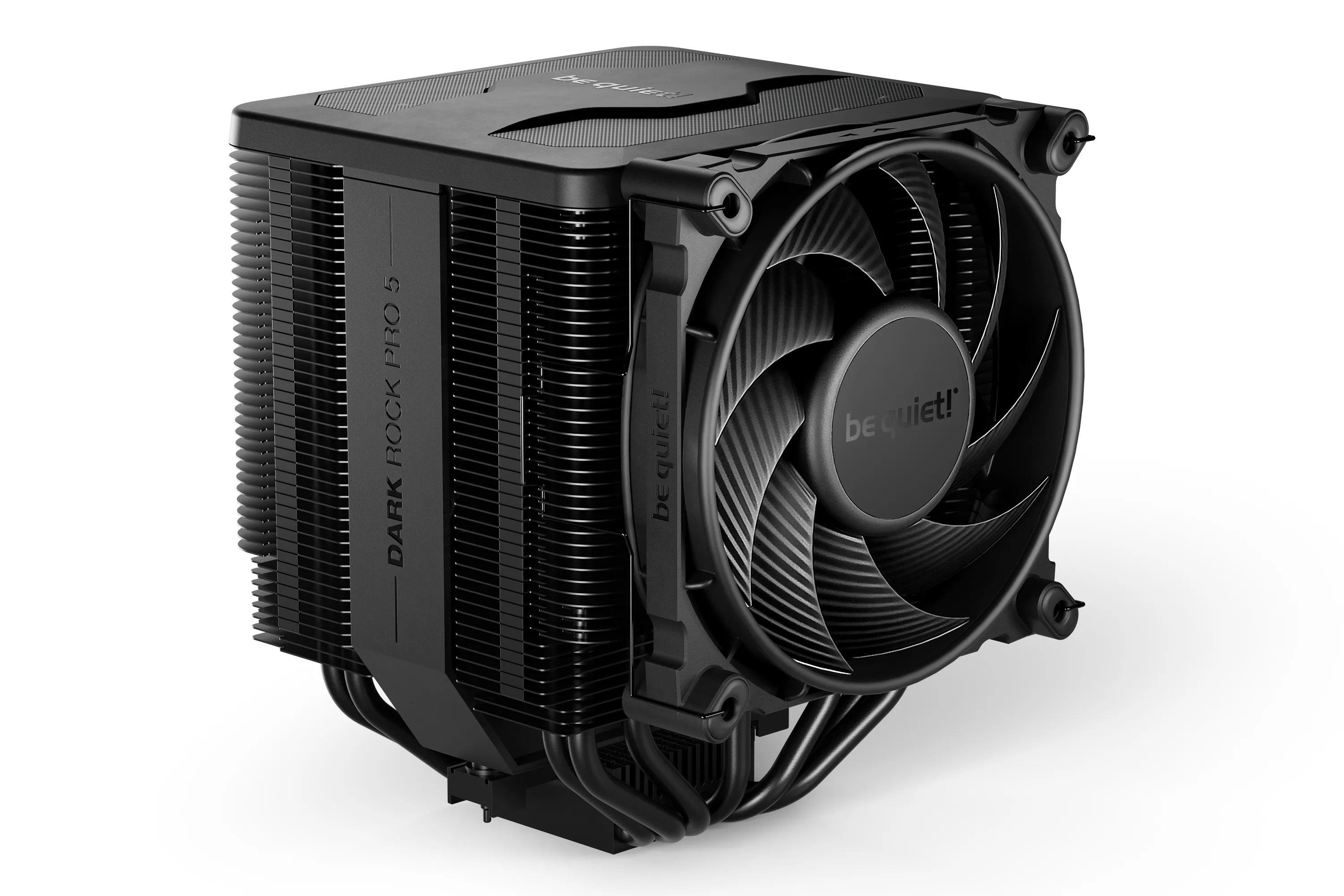 be quiet! DARK ROCK PRO 5 CPU Tower Cooler (七個導熱銅管, 高效能靜音雙風扇設計, BK036)