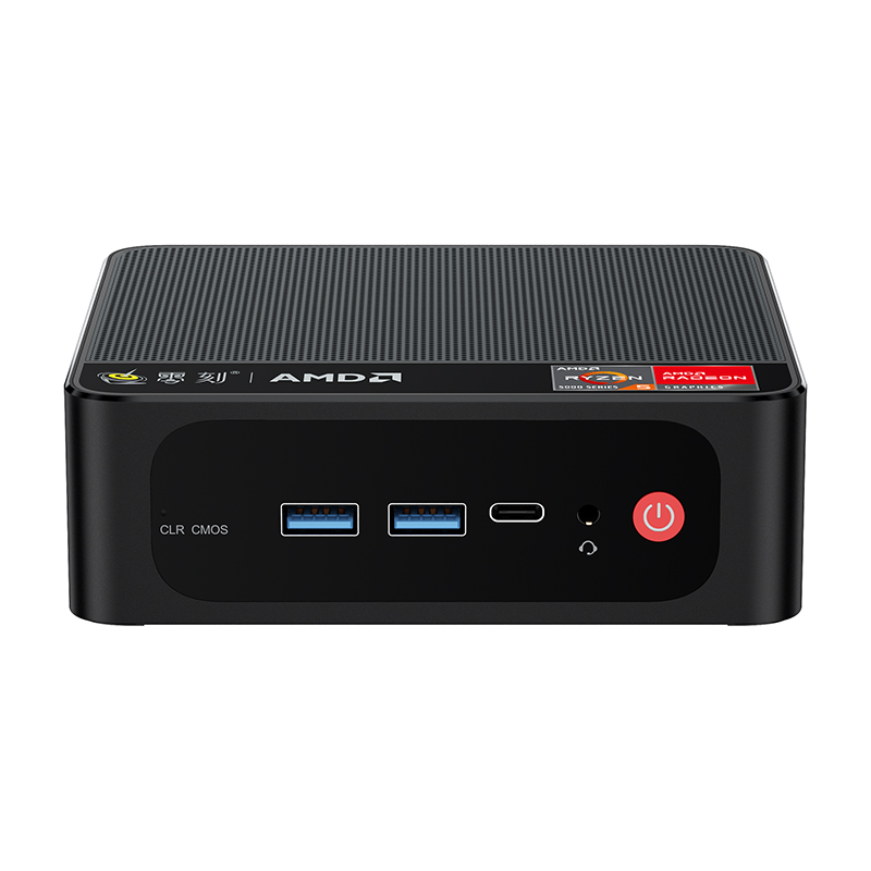 Beelink SER5 Mini PC (AMD Ryzen 5 5500U, AMD Radeon Graphics, 16GD4 Ram, 500G SSD, Win11 Pro, WiFi 6, BT5.2, 1G Lan x1, USB-C for data transfer, 2yr warranty, CS-BSE550U)
