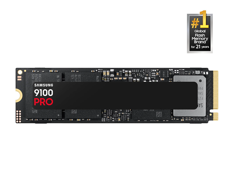 Samsung M.2 9100 Pro NVMe Gen5 1TB SSD (R:14,700, W:13,300MB/s, MZ-VAP1T0BW) ***請保留包裝, 以便日後保養
