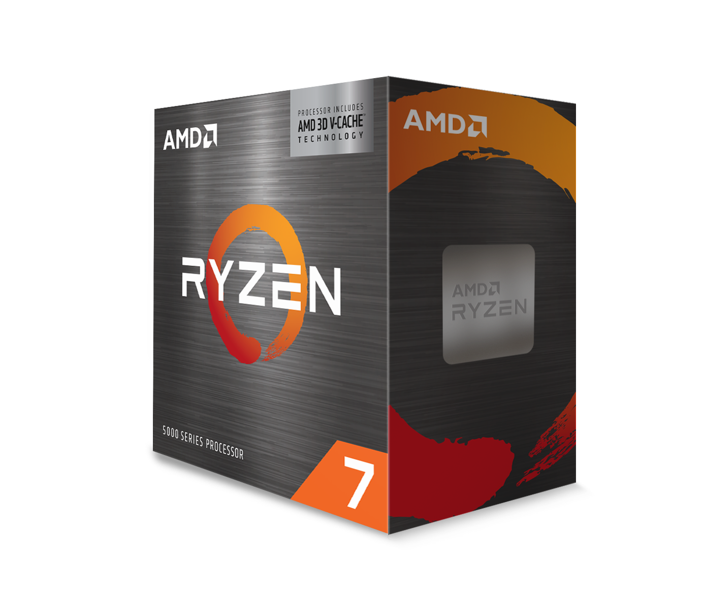 AMD Ryzen 7 5800X3D (10週年紀念版) AM4 CPU ( 8Cores16Threads, 3.4GHz/4.5GHz, L2:4MB, L3:96MB,105W TDP)