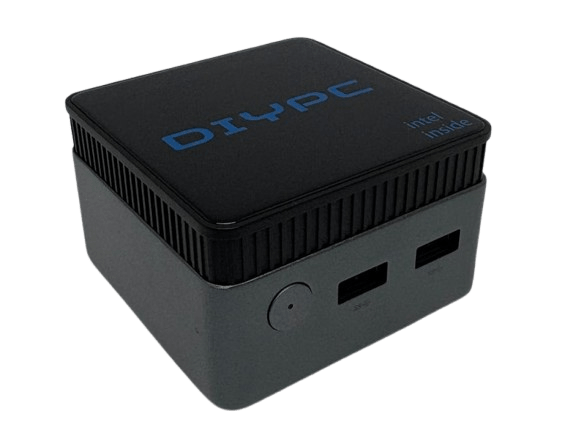 DIYPC NUC150 Mini PC, Intel N150 CPU, 12GB RAM, 1TB SSD, HDMI*1,1G LAN,WiFi, BT, Win11Pro(DIY-NUCMINI-N150ZR12S1T)