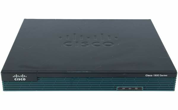 Cisco1921/K9C1921 Modular Router, 2 GE, 2 EHWIC slots, 512DRAM, IP Base