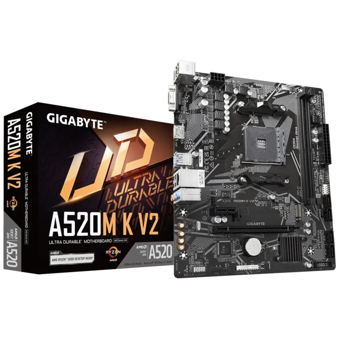 GIGABYTE技嘉 GA-A520M K V2 AM4 mATX MB