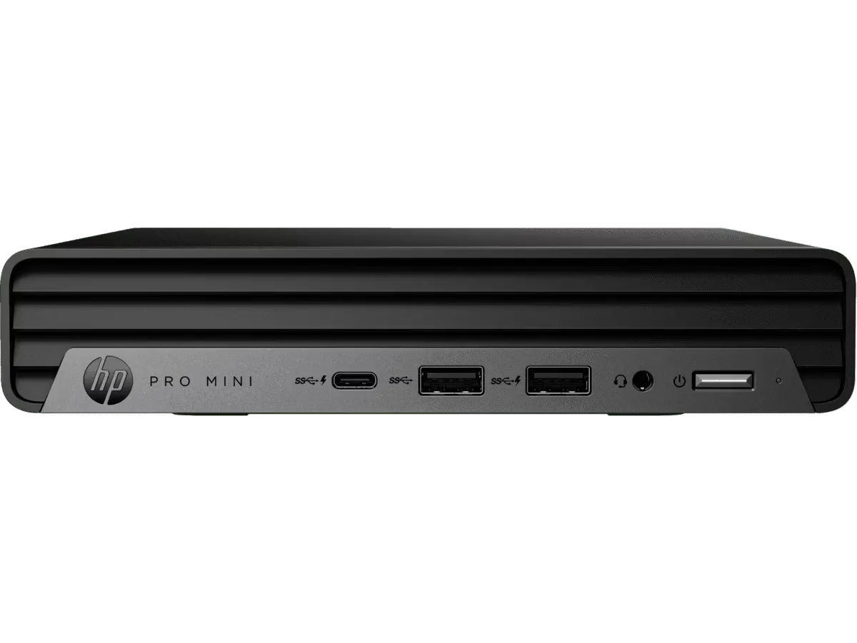 HP Pro Mini 400 G9, Q670 Chipset, Intel i7-14700T vPro Essential, 16GB DDR5, 1TB M.2 PCIe NVMe SSD, 2*DP+1*HDMI, 5*USB Ports,1*Type-C, Intel AX211 Wifi 6+BT, Eng USB KB/Mouse, Win11Pro, 3 Years On-site, A1MT9PA#AB5)