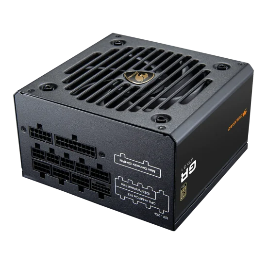 COUGAR GR 850W 80 PLUS GOLD ATX 3.1  Fully Modular Power Supply (ATX 3.1, PCIe 5.1, PCIe 12V-2X6, Cybenetics白金級認證, Cybenetics A-, 5yr warranty)