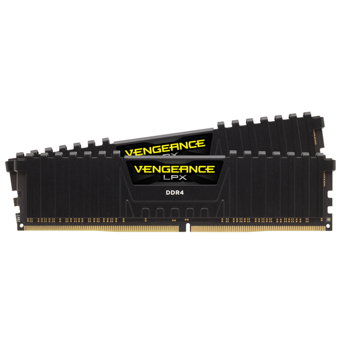 Corsair Vengeance LPX 黑色 CMK64GX4M2E3200C16 DDR4 3200MHz 64GB Kit (2x32GB) 連黑色散熱片
