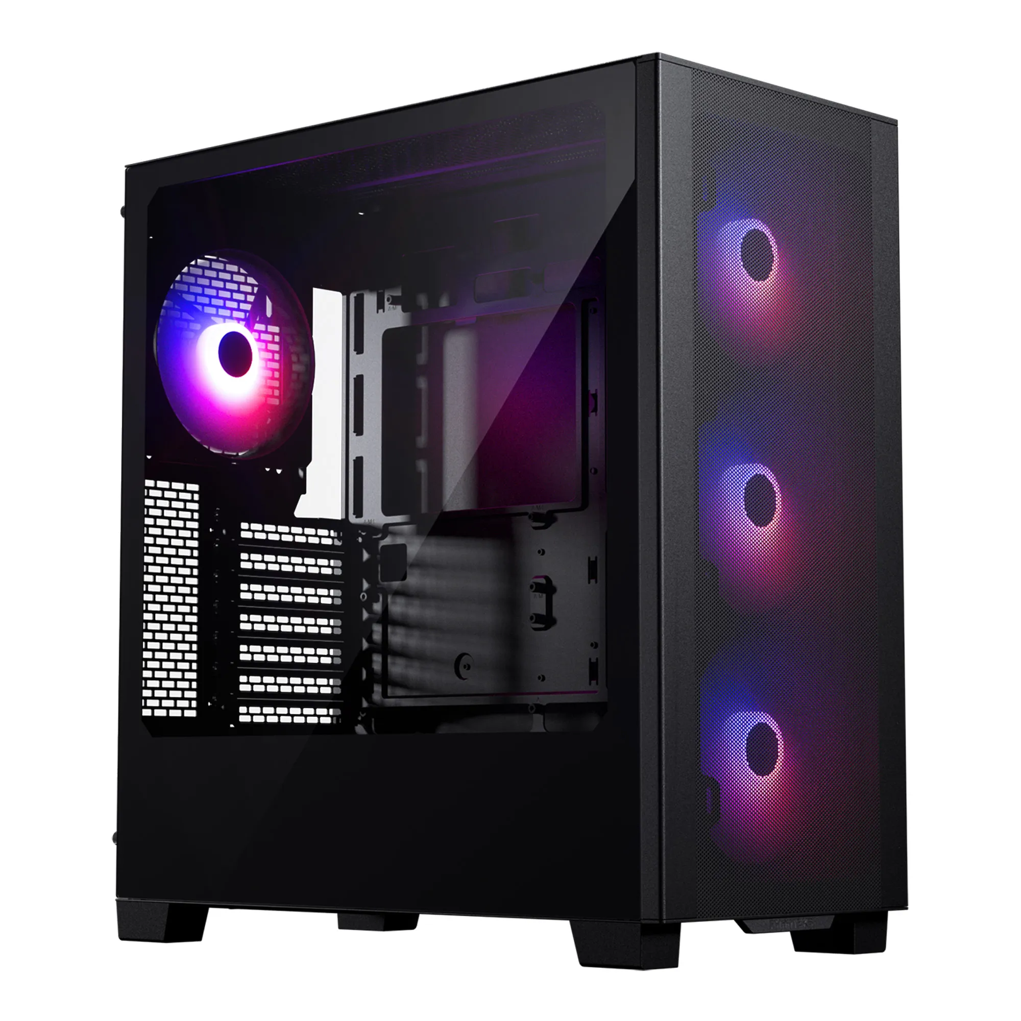 Phanteks XT PRO ULTRA ATX Tower case (黑色, 140mm D-RGB fan*4, PH-XT523P1-DBK01)