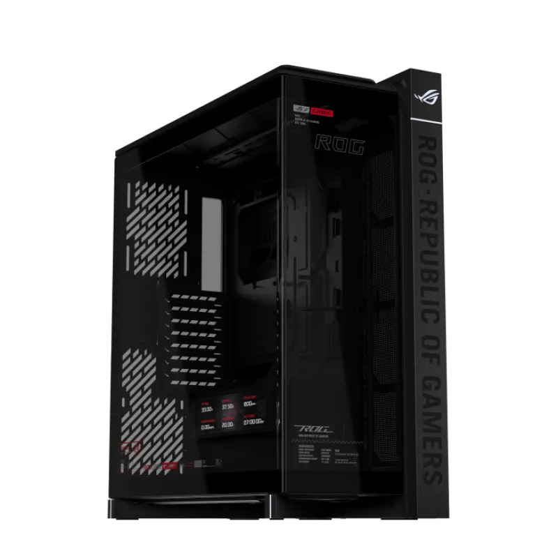 ASUS華碩 ROG Cronox 幻世神旗艦 GR801 Curve TG EATX Case 電競機箱 (黑色, W/9.2