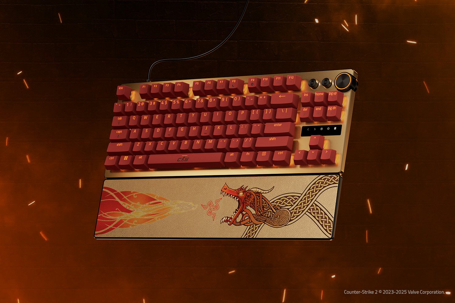 Razer Huntsman V3 Pro Tenkeyless - CS2 Edition Keyboard *Limited Edition* (RZ03-04982100-R3M1)