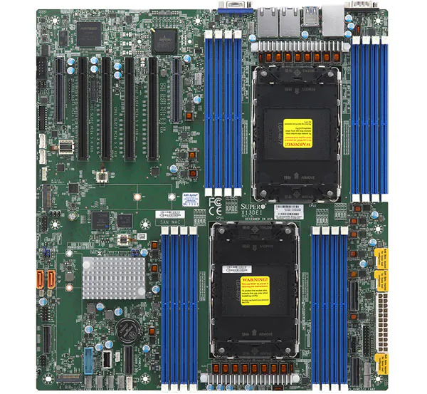 SuperMicro X13DEI ServerBoard Dual Socket (LGA-4677) / 16 DIMM DDR5, Intel C741, EATX