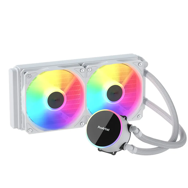 ProArtist EA3 240 SE 白色 ECONOMIC AIO 3 SE CPU Liquid Cooler (120mm*2)