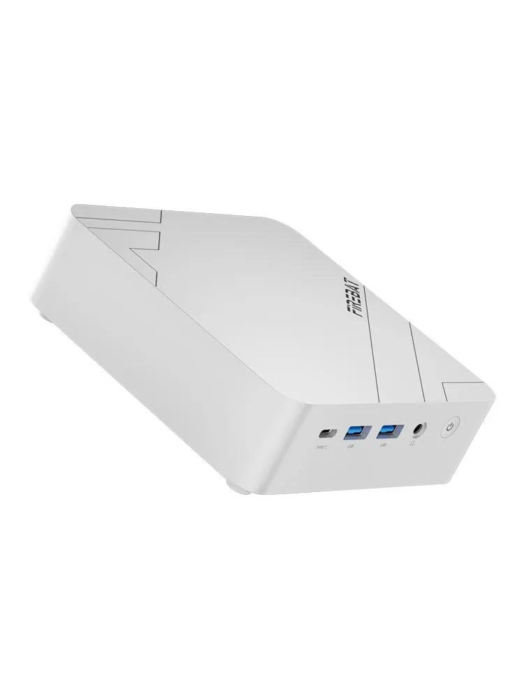FiREBAT F1 Ryzen 5 7640HS Mini PC (AMD Ryzen 5 7640HX, 760M, 24GB LPDDR5 RAM, 512GB M.2 SSD, Win11 Pro, HDMI, DP, USB4, 2.5G Lan, WiFi6, BT5.2, 2yr warranty, CS-FF1A)