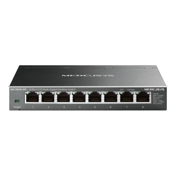 Mercusys MS108GS-M2 8-Port 2.5G Multi-Gigabit Switch