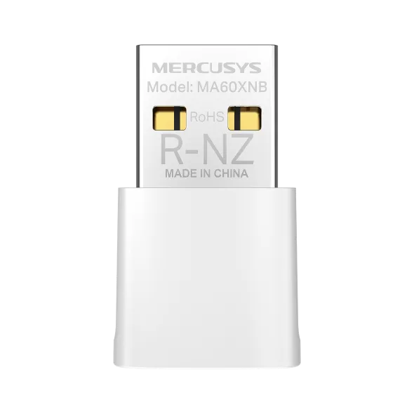 Mercusys MA60XNB AX900 Nano WiFi 6 + Bluetooth 5.3 Wireless Dual-Band USB Adapter
