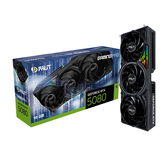 Palit同德 GeForce RTX5080 GamingPro 16GB GDDR7 (NE75080019T2-GB2031)