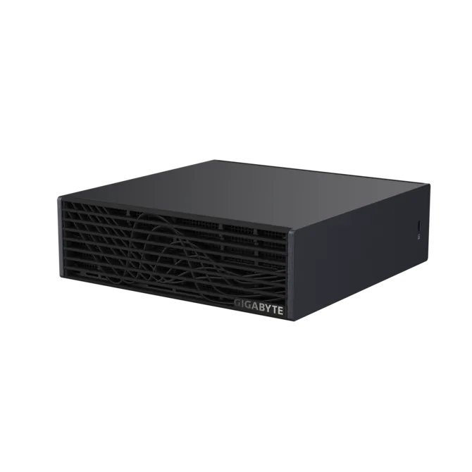 GIGABYTE AI TOP ATOM AI 超級電腦 (20-core Arm, 10 Cortex-X925+10 Cortex A725, ARM GB10 Blackwell, 128GB LPDDR5x, *Gen4* 4TB SSD, NVIDIA DGX™ OS,  Ubuntu Linux, ATAGB10-9001)