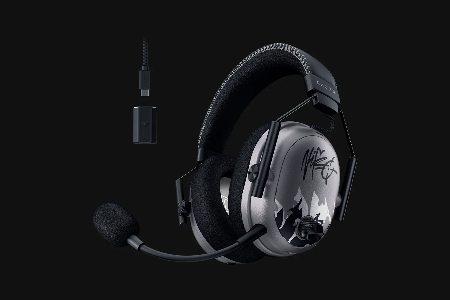 Razer BlackShark V3 Pro - NiKo Edition Gaming Headset (Wireless ANC, THX, RZ04-05401200-R3M1)
