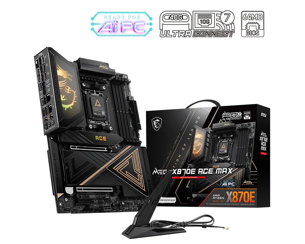 MSI微星 MEG X870E ACE MAX AM5 ATX MB