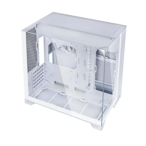 Lian Li聯力 O11 VISION-M 白色全海景TG Mini Tower mATX Case (PC-O11MW, w/140mm Case Fan x1)