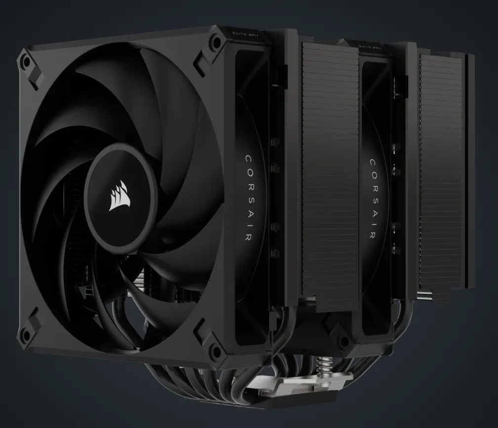 Corsair A115 Twin Tower CPU Air Cooler (LGA-1700, AM5, CT-9010011-WW)