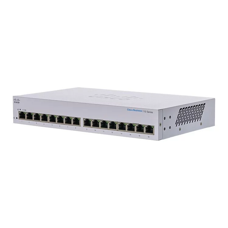 Cisco Business CBS110-16T-UK 16ports GIGA Unmanaged Switch