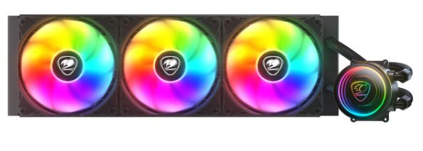 Cougar Poseidon Elite ARGB 360 CPU Liquid Cooler (黑色,4710483776540)