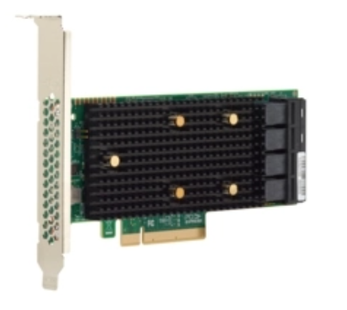 LSI 9400-16i  SAS 12Gb/s HBA Card  ( x8 PCIe Gen3.1 , SFF-8643 *4 ,  L/P )