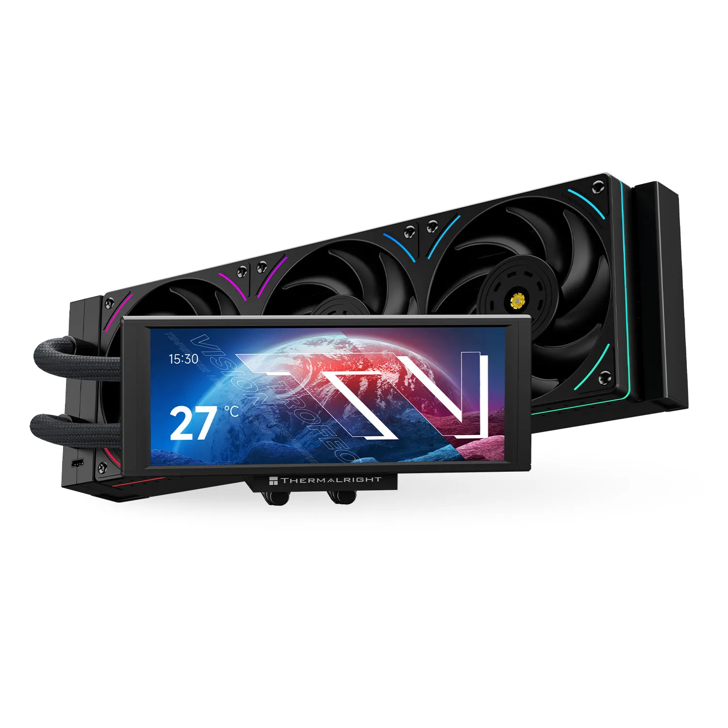 Thermalright利民 Trofeo Vision 360 ARGB BLACK Liquid Cooler (6.86