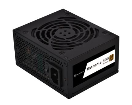 SIlverStone SFX 系列 SST-EX500-B Extreme 500 Bronze  80Plus Bronze 500W Micro ATX (SFX) Power Supply 火牛