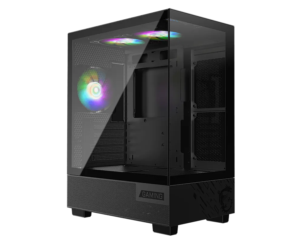 MSI PAG PANO M110A mATX Case (海景箱, ARGB 120mm Case Fan*3)